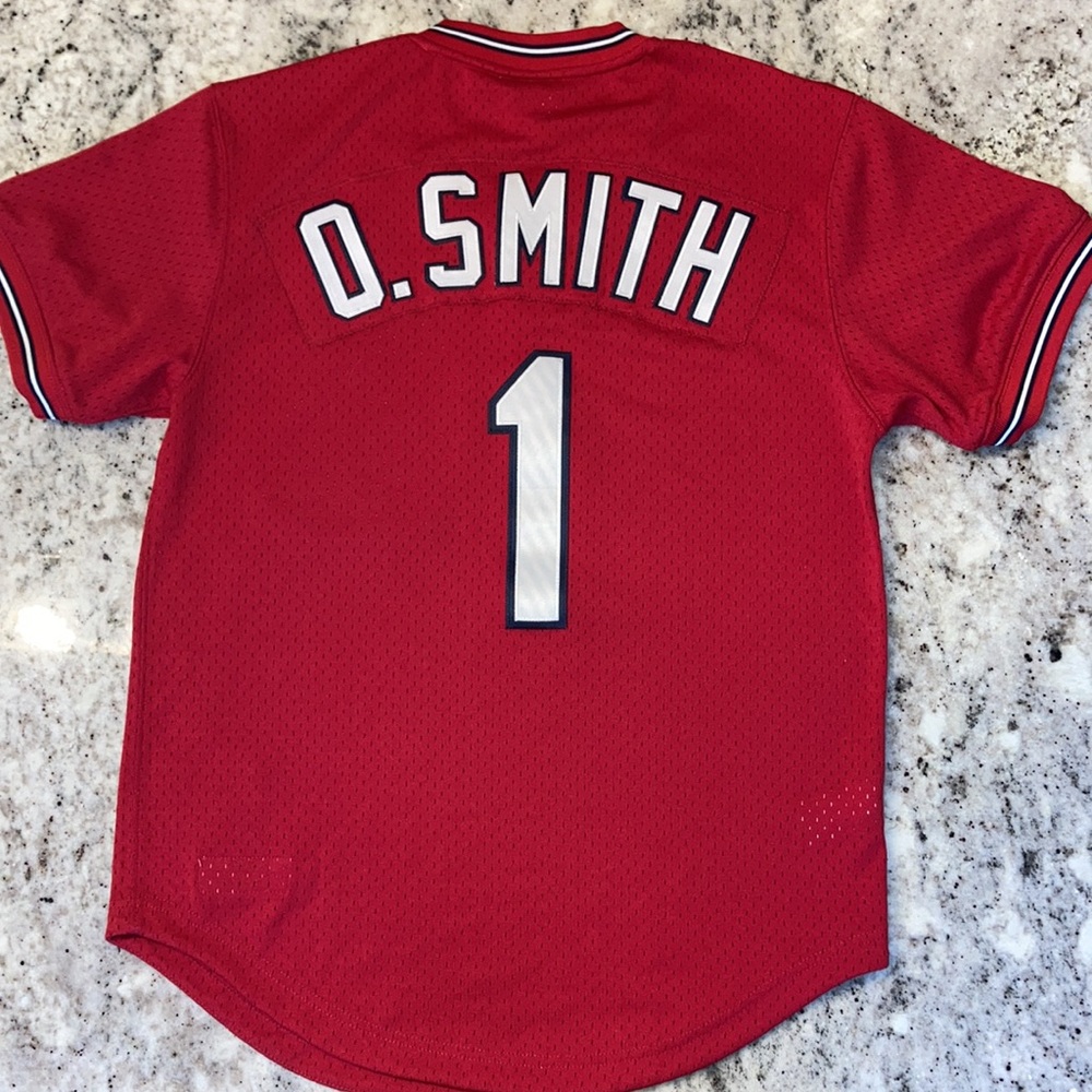 Mitchell & Ness St Louis Cardinals Ozzie Smith Cooperstown Jersey Size Medium - Picture 5 of 5